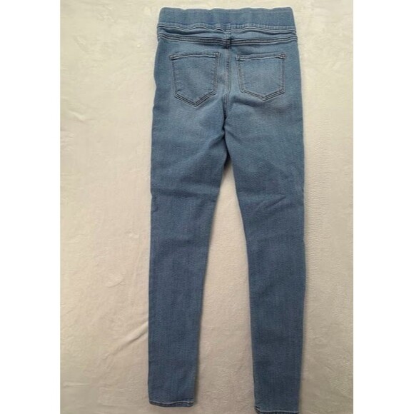 Old Navy Women's Size 4 TALL Rockstar Super Skinny Jeggings Mid Rise Light Wash - Picture 5 of 8
